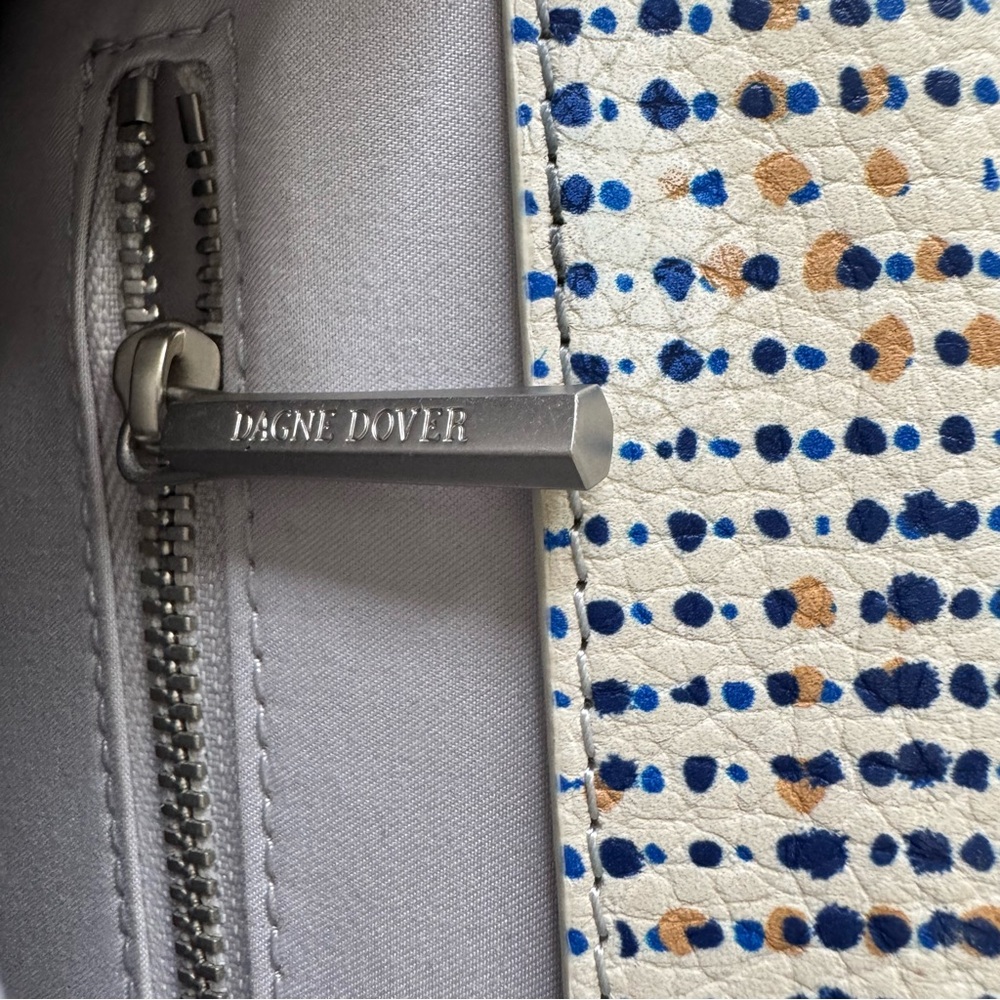Dagne Dover Leather Andra Crossbody Limited Edition Seasonal Epic Dot Pr… - Picture 13 of 14